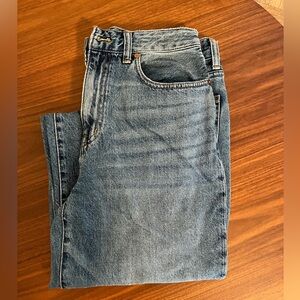 Madewell Curvy Baggy Straight Jean